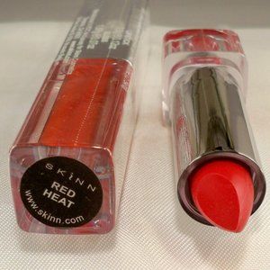 SKINN (RED HEAT) Twin Collagen Boost Lipstick & Wet Lips Gloss